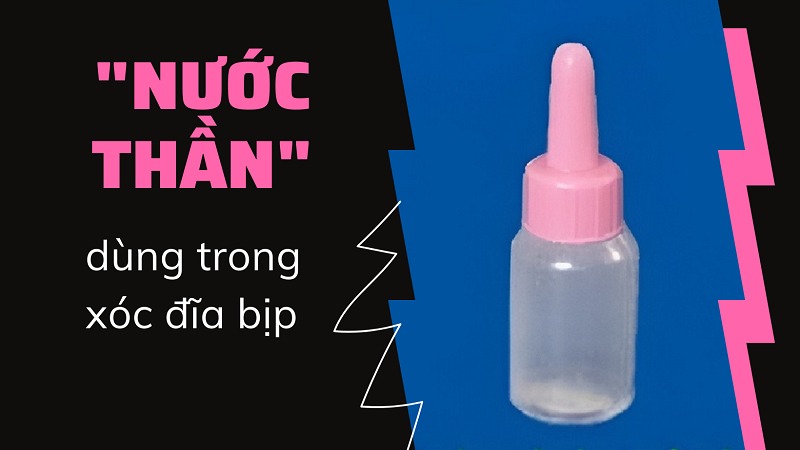 “Nước thần” ion dùng trong xóc đĩa bịp