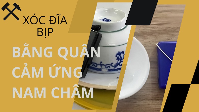 Sử dụng quân cảm ứng nam châm trong xóc đĩa bịp